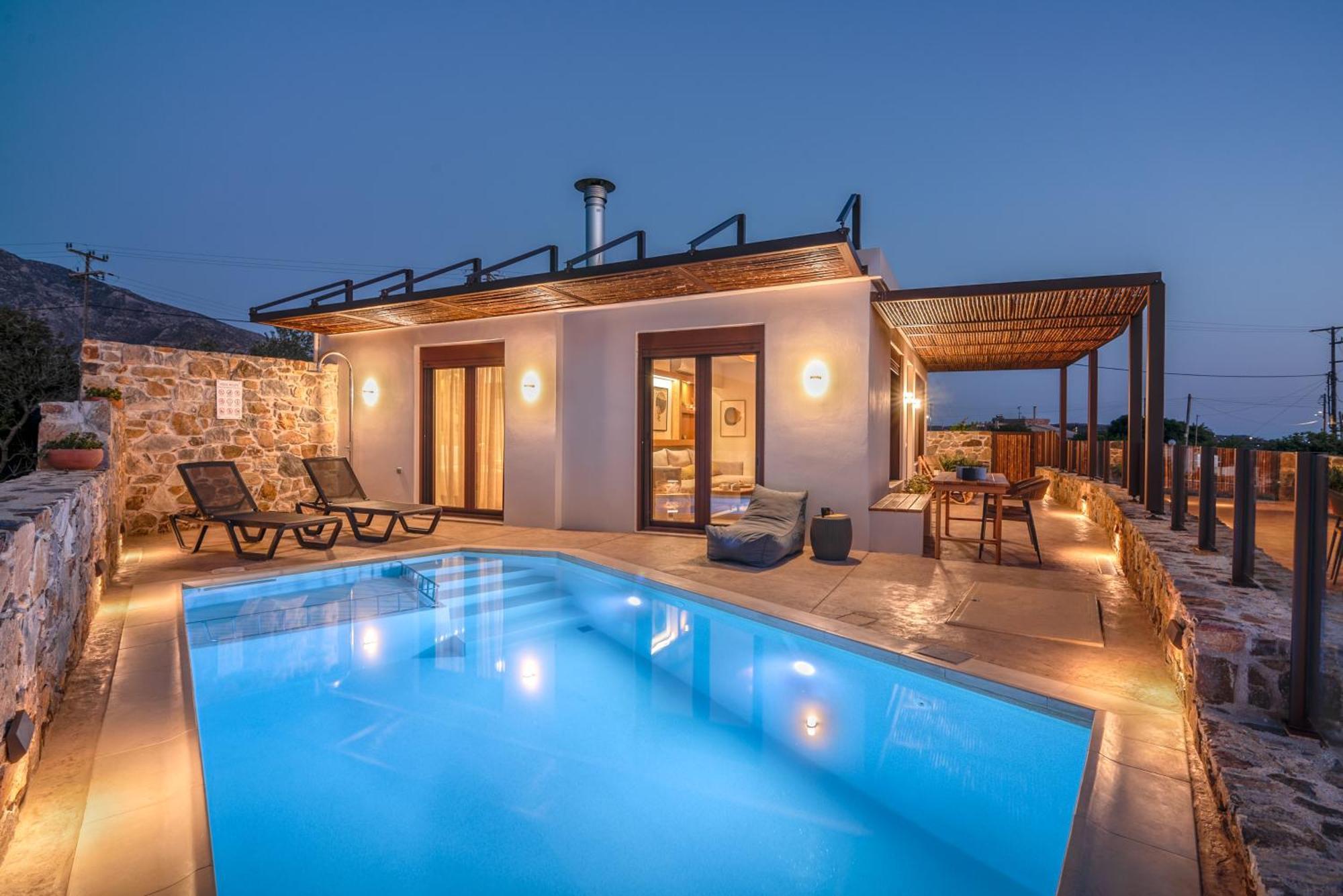 Sia Elafonisi Pool House Villa Exterior photo
